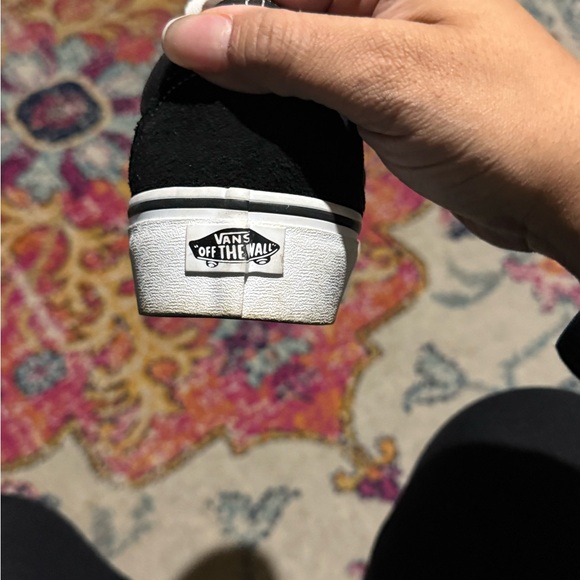 Vans Old Skool Black and White Sneakers - Picture 11 of 13